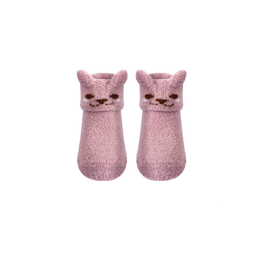 Calcetines Antideslizantes de Coral Fleece para Bebés y Niños Pequeños - Image 11
