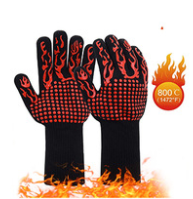Guantes Aislantes Resistentes al Calor para Parrilla, Horno y Microondas - Image 13