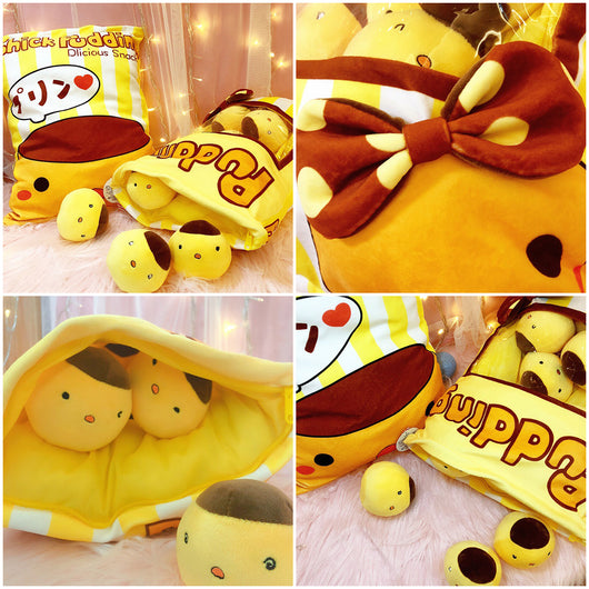 Bolsa Grande de Snacks Deliciosos y Peluches Suaves - Image 4