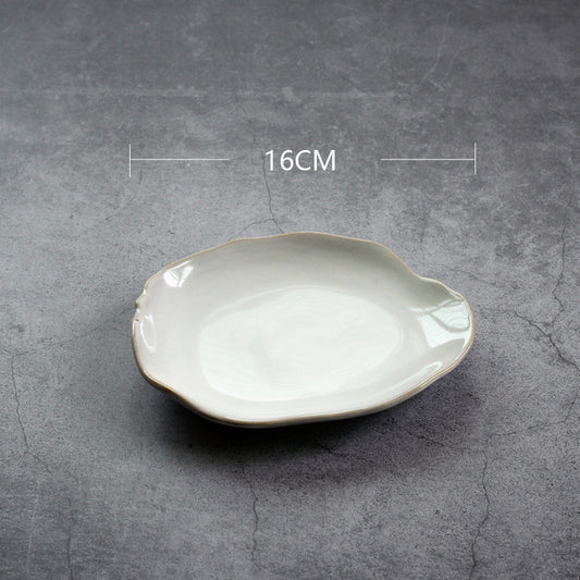 Plato de Cerámica Irregular para Cena - Image 2