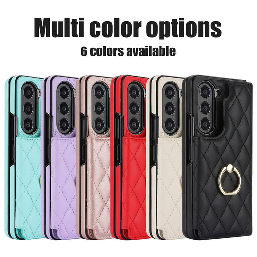 Funda de Cuero con Doble Hebilla para ZFOLD56 y ZFOLD34 - Estilo Clásico - Image 21