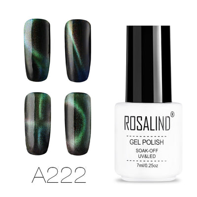 Adhesivo de Uñas Efecto Ojo de Gato Intercambiable para Diseños DIY - Image 24