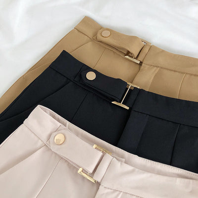 Shorts Cintura Alta Corte A - Image 6