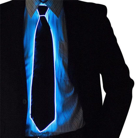 Corbata LED Inteligente con Control de Voz y Ritmo Musical - Image 3