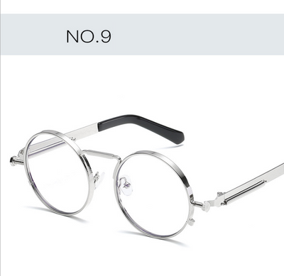 Gafas de Sol Redondas Retro con Lentes Espejadas - Estilo Europeo Trendy - Image 9