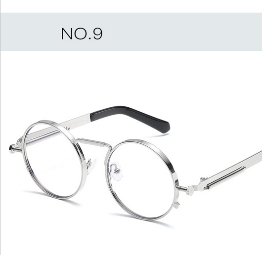 Gafas de Sol Redondas Retro con Lentes Espejadas - Estilo Europeo Trendy - Image 9