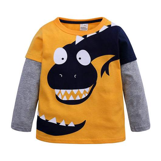 Remera Infantil Cuello Redondo Manga Larga - Image 9