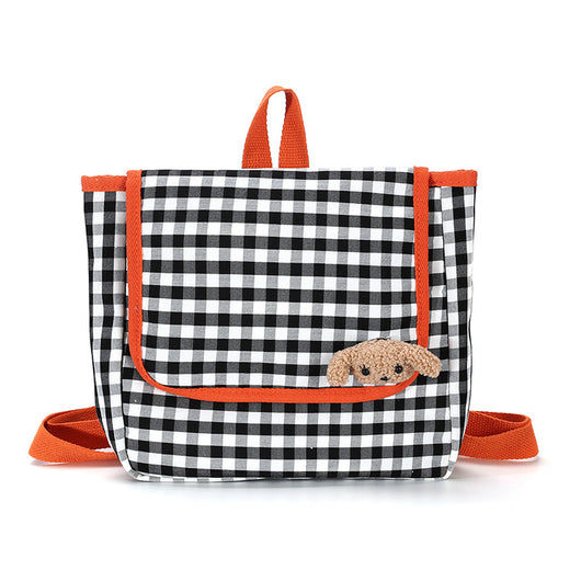 Mochila Infantil Estilo Vaquero a Cuadros - Image 9