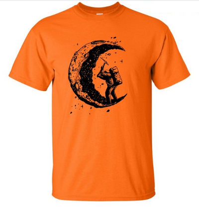 Playera Casual Hombre Estampado Luna - Cómoda y Versátil - Image 9