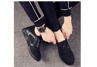 Zapatos Deportivos de Lona con Cordones - Comodidad y Estilo Casual - Image 2