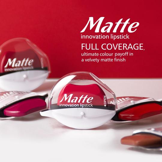 Labial Mate de Larga Duración 3 Segundos