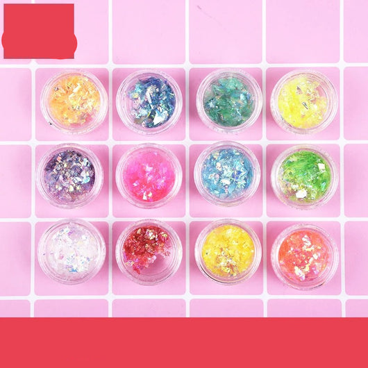 Set de Purpurina DIY 12 Colores Brillantes - Image 4