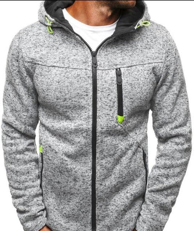 Sudadera Gris para Hombre con Capucha - Casual y Cómoda