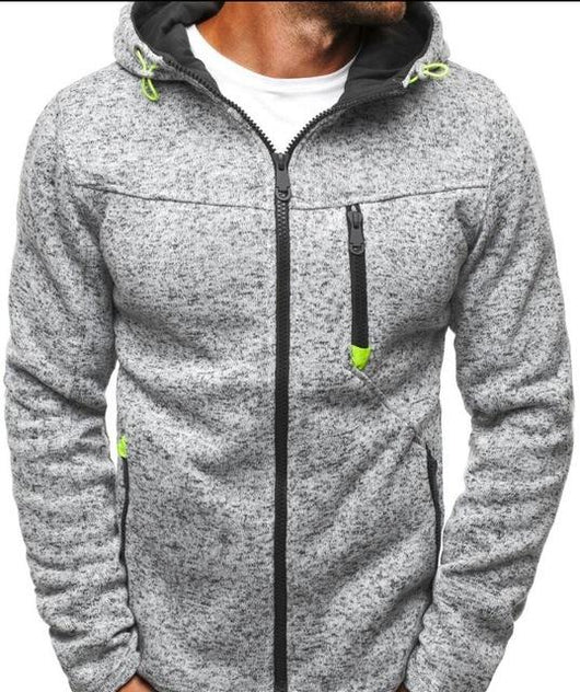 Sudadera Gris para Hombre con Capucha - Casual y Cómoda