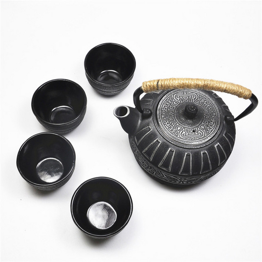 Juego de Tetera de Hierro Fundido con Accesorios - Image 6