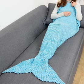 Manta Cola de Sirena para Dormir - Cozy Knit - Image 16