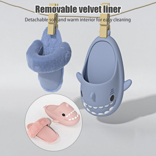 Pantuflas de Algodón Desmontables con Suela EVA para Mujer - Image 26