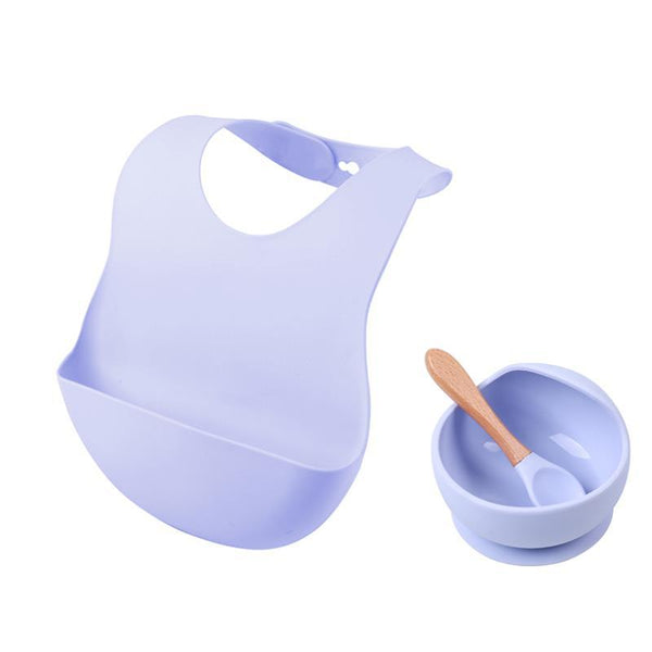 Babero Impermeable de Silicona para Bebés y Niños