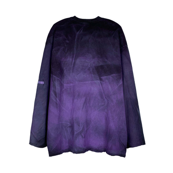 Playera Hip-Hop Oversized de Manga Larga - Estilo Urbano Trendy