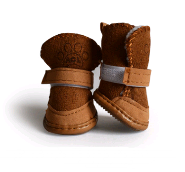 Botines para Perros de Piel de Cordero - Zapatos Cálidos para Nieve - Image 10