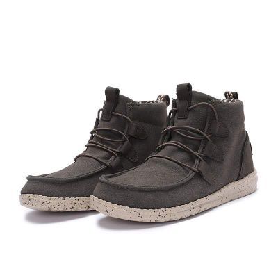 Botines de Lona Planos - Comodidad y Estilo Versátil