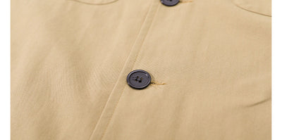 Chaqueta Camisa Manga Larga con Bolsillos Decorados para Hombre - Image 8