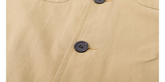 Chaqueta Camisa Manga Larga con Bolsillos Decorados para Hombre - Image 8