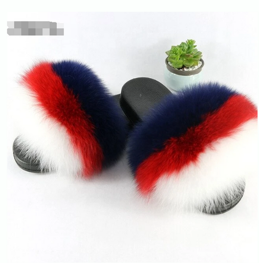 Pantuflas de Piel de Zorro - Chanclas de Lujo - Image 12