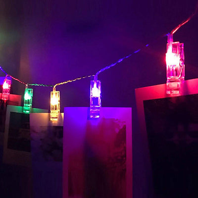 Guirnalda de Luces LED con Clips para Fotos - Image 18