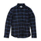 Camisa de Cuadros Casual con Textura Peinada