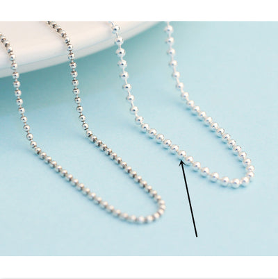 Pulsera de Cadena de Bolitas en Plata 925 - Diseño Versátil - Image 7