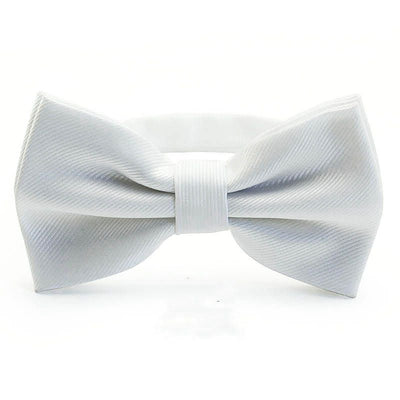 Corbata de Moño Elegante a Rayas para Padrino - Negro, Rojo y Azul - Image 17