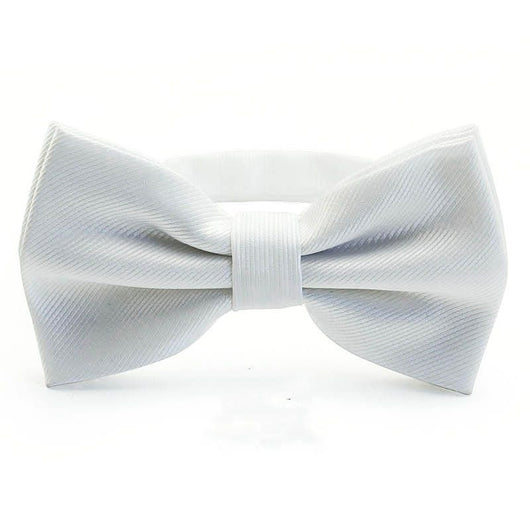 Corbata de Moño Elegante a Rayas para Padrino - Negro, Rojo y Azul - Image 17