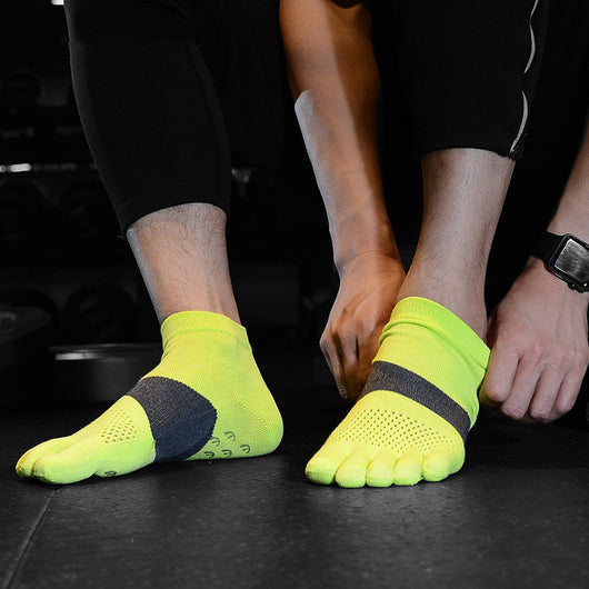 Calcetines Deportivos Cinco Dedos Antibacterianos con Grip Antideslizante - Image 23