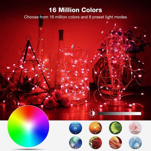 Luces LED Personalizadas para Árbol de Navidad - Cadena de Luces Decorativas - Image 3