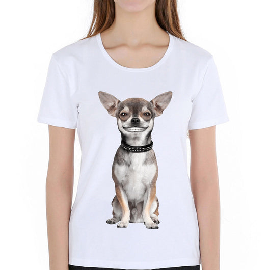 Ropa para Mujeres Estampada con Diseños de Perros Talla Grande