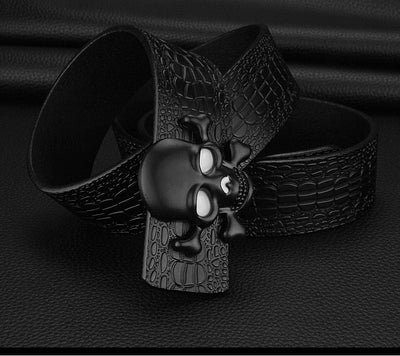 Cinturón para Hombre Maduros con Diseño Calavera - Image 8
