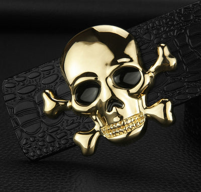 Cinturón para Hombre Maduros con Diseño Calavera - Image 13