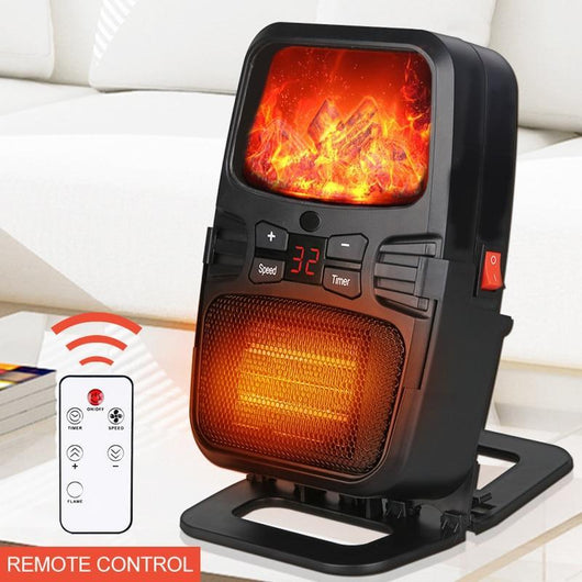 Calefactor Portátil de Escritorio con Diseño de Llama - Calor Inmediato y Decorativo - Image 4