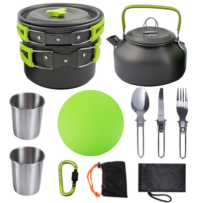 Juego Completo de Utensilios de Cocina para Camping y Picnic Portátil - Image 12