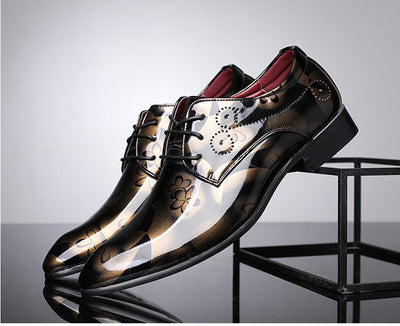 Zapatos de Vestir de Piel con Punta Fina para Hombre - Image 3