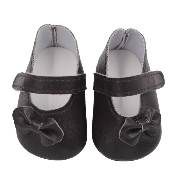 Zapatos de Muñeca American Girl 18 Pulgadas - Diseño Moño Color Sólido - Image 7