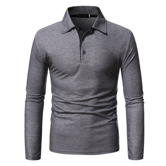 Polo Manga Larga Slim Fit Tallas Grandes para Hombre - Image 18
