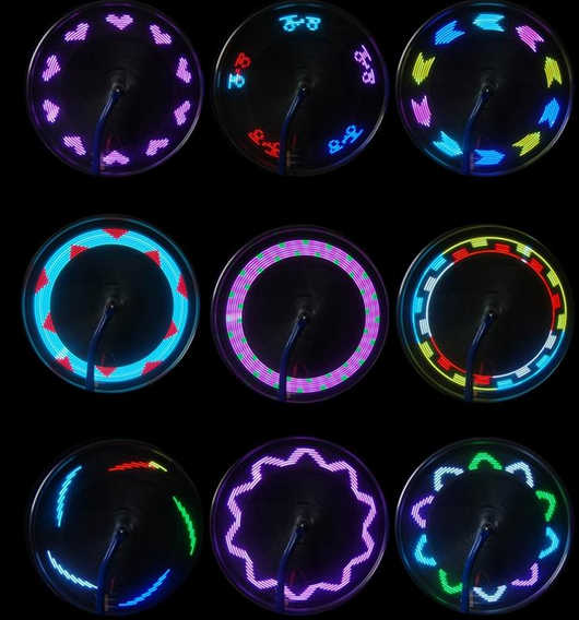 Luz LED para Motocicleta - 14 Diodos de Alta Visibilidad