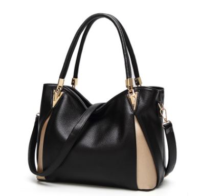 Bolso de Mano Capacidad Extra Estilo Europeo con Detalles Metálicos en Colores Vibrantes