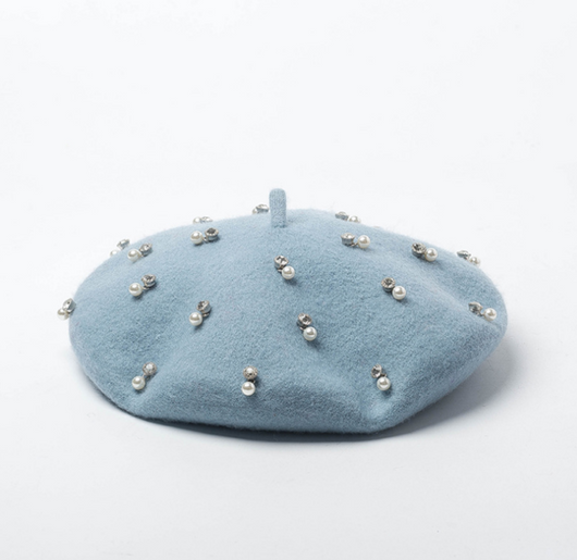 Boina de Lana con Strass Elegante - Image 10
