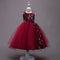 Vestido Infantil Bordado para Niñas de 4 a 15 Años