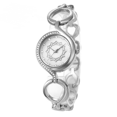 Reloj Pulsera de Diamantes con Esfera Pequeña - Elegancia Moderna - Image 13