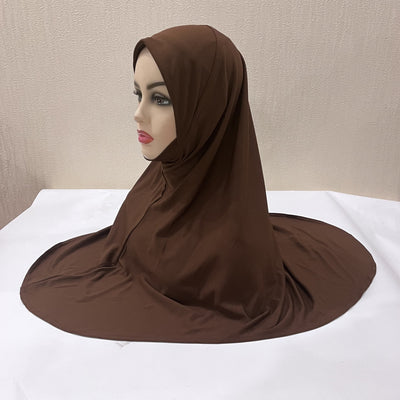 Turbante Ligero de Gasa Malaya - Pañuelo Multiuso en Colores Sólidos - Image 23