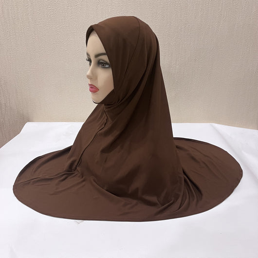 Turbante Ligero de Gasa Malaya - Pañuelo Multiuso en Colores Sólidos - Image 23